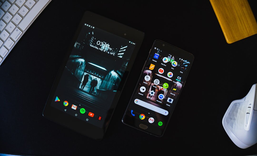 Mobile app development on smartphone